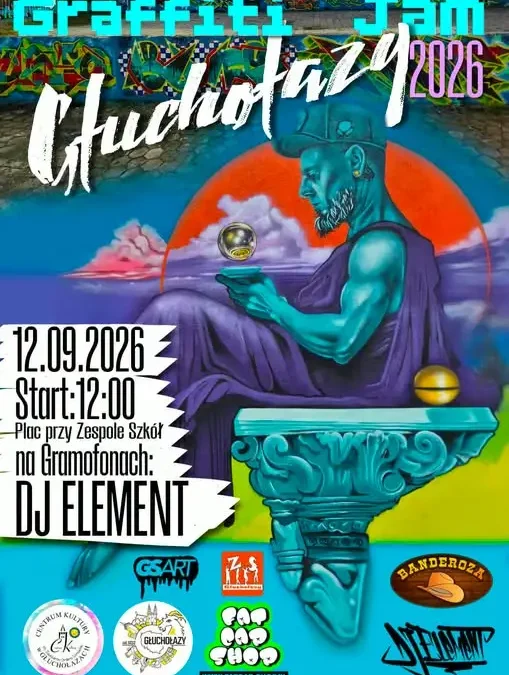 Graffiti Jam 2026 w Głuchołazach: sztuka, muzyka i energia na placu przy ZS
