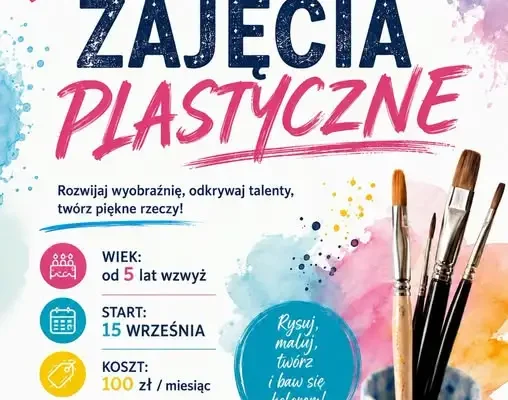 Ruszają zapisy na zajęcia plastyczne w Otmuchowie dla dzieci od 5 lat