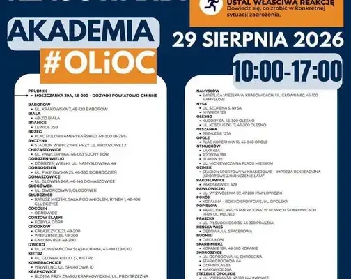 Trening reagowania w Nysie – zaproszenie na sobotę