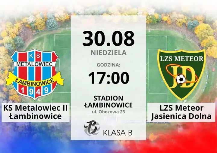 Derby Gminy w niedzielę: LZS Meteor Jasienica Dolna zmierzy się z Metalowcem Łambinowice