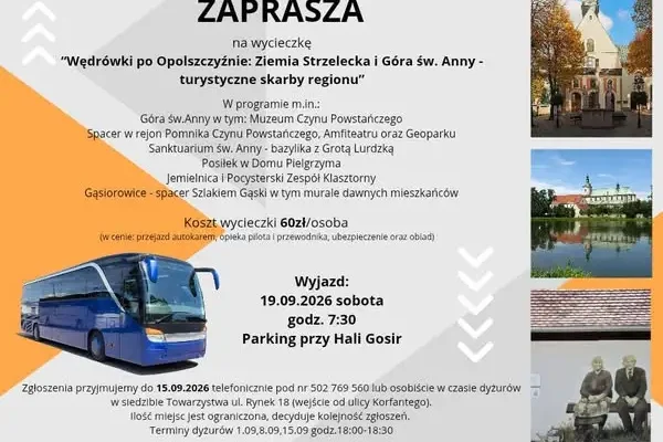 Wędrówki po Opolszczyźnie: wycieczka na Ziemię Strzelecką i Górę św. Anny