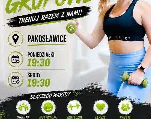 Treningi w Pakosławicach – popraw kondycję i samopoczucie