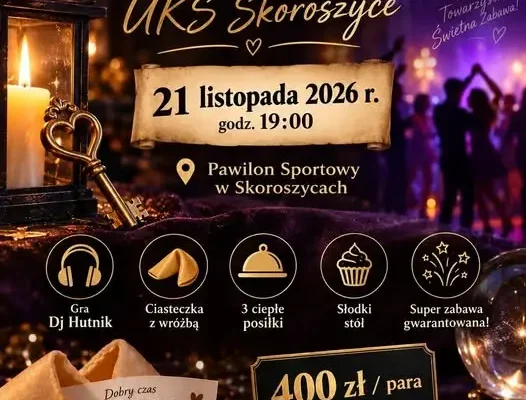 Andrzejki z Akademią UKS Skoroszyce – 21 listopada 2026
