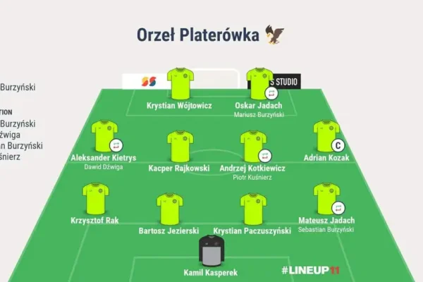 Orzeł Platerówka przegrywa na wyjeździe z Legend Squad Radogoszcz 2:6