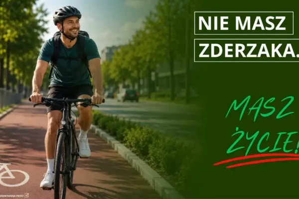 Bezpieczeństwo rowerzystów: statystyki wypadków i apel o ostrożność