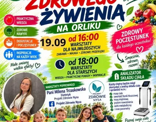 Warsztaty zdrowego żywienia na Orliku w Łambinowicach – już w sobotę