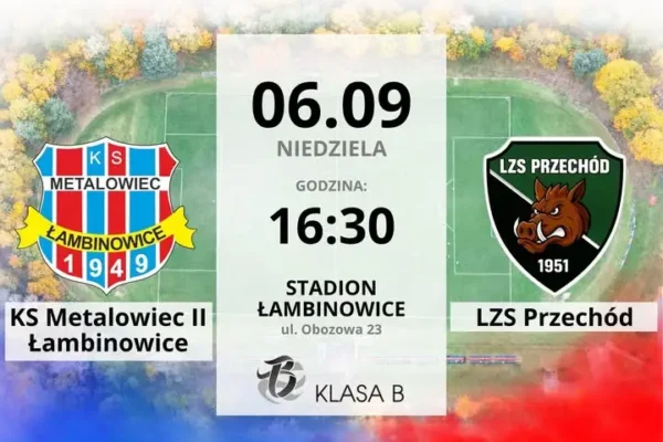 Rezerwy Metalu zagrają u siebie w niedzielę – zaproszenie na mecz w Łambinowicach