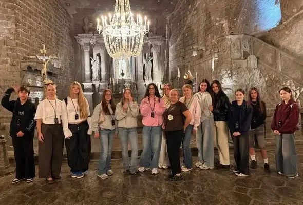 Uczniowie z gminy Otmuchów z wizytą w partnerskich Niepołomicach