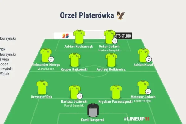 Orzeł Platerówka wygrywa na wyjeździe z Lechem Ręczyn 2:1