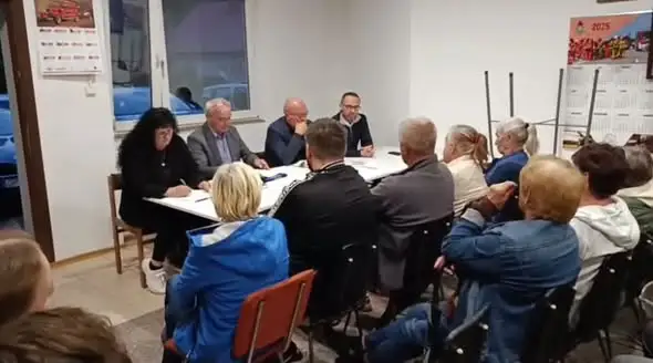 Zebranie wiejskie w Starym Lesie: dożynki gminne, Odnowa Wsi i ochrona zdrowia