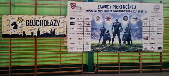 Głuchołazy: turniej piłkarski z okazji 100-lecia sportu w Policji