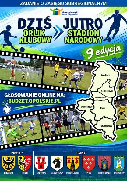 Marszałkowski Budżet Obywatelski 2026: głosowanie na projekty sportowe dla dzieci i młodzieży
