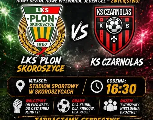 Derby gminy Skoroszyce: LZS Płońsko Skoroszyce kontra KS Czarnolas