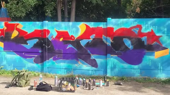Graffiti Jam 2026 w Głuchołazach: 40 artystów z Polski i Niemiec na placu przy ZS