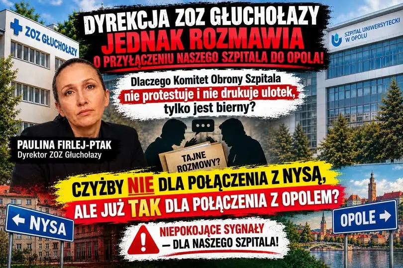 Szpital w Głuchołazach może zostać przejęty przez USK w Opolu. Dyrekcja potwierdza rozmowy