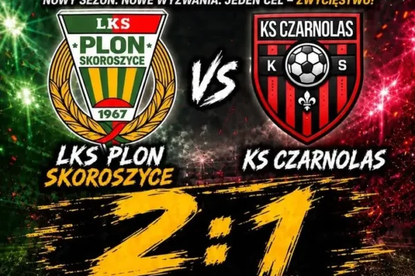 Derby gminy wróciły! Skoroszyce wygrywają z Czarnolasem 2:1