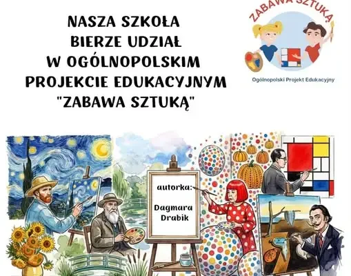 Szkoła Podstawowa nr 10 w Nysie dołącza do projektu „Zabawa Sztuką”