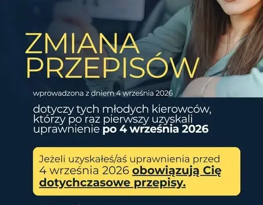 Nowe zasady dla początkujących kierowców. Kogo obejmie okres próbny?