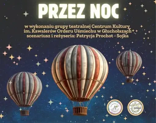 Premiera spektaklu „W podróży przez noc” w Głuchołazach – bezpłatne wejściówki