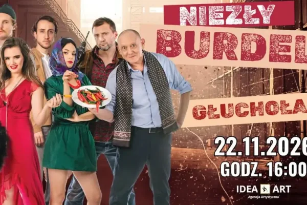 Komedia „Niezły burdel” w Centrum Kultury w Głuchołazach – bilety już w sprzedaży