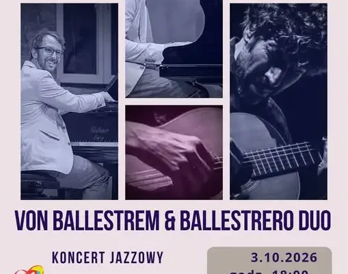 Jazzowy październik w Głuchołazach – koncert Johannesa von Ballestrem i Pietro Ballestrero