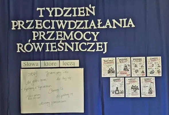 Szkoła w Platerówce rozpoczęła Tydzień Przeciwdziałania Przemocy Rówieśniczej