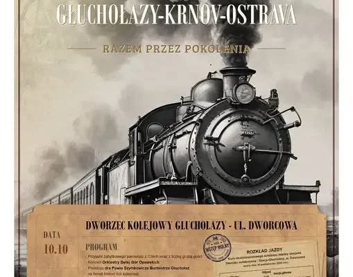 150 lat linii Głuchołazy – Krnov. Parowóz i koncerty na dworcu