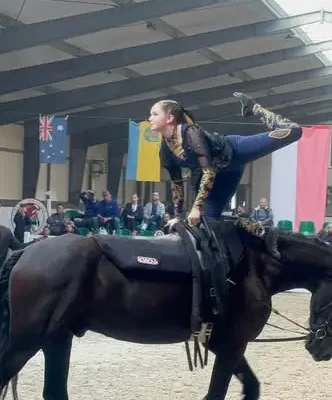 Emilia Pytlak z SP5 Nysa w czołówce woltyżerki – 4. miejsce na Zawodach Ogólnopolskich