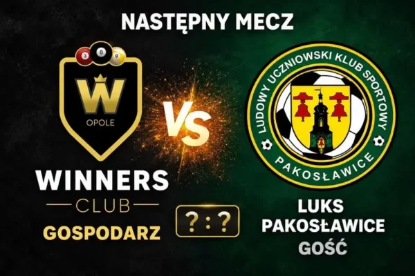 III Polska Liga Bilardowa: Winners Club podejmuje drużynę z Pakosławic