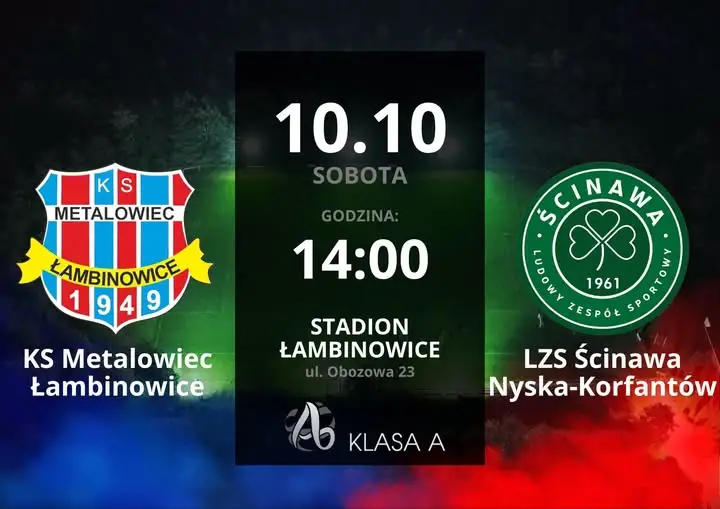 Małe Derby w Łambinowicach – Metalowiec podejmuje Ścinawę Nyską