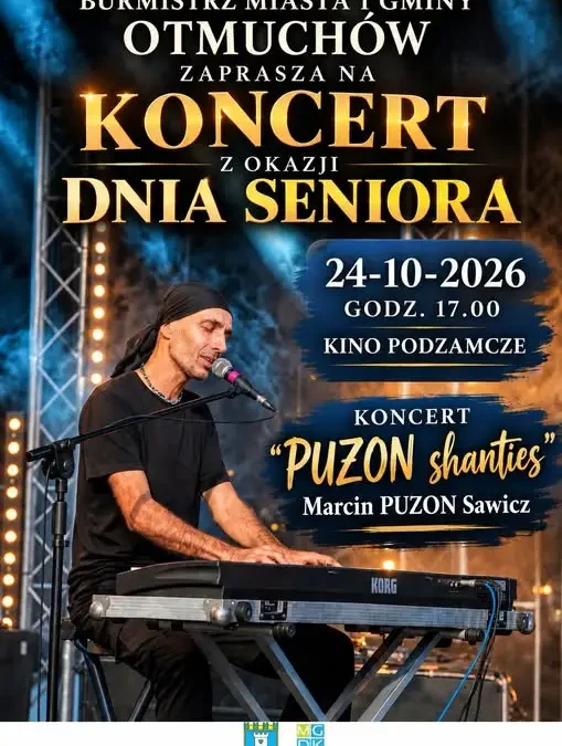 Dzień Seniora w Gminie Otmuchów – koncert w Kinie Podzamcze już 24 października
