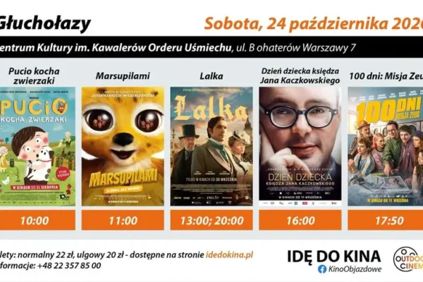Kino objazdowe zawita do Głuchołaz – seanse filmowe już wkrótce