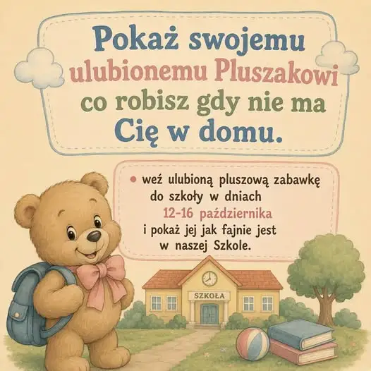 Nysa: Pluszaki idą do szkoły. Nietypowa akcja dla najmłodszych uczniów