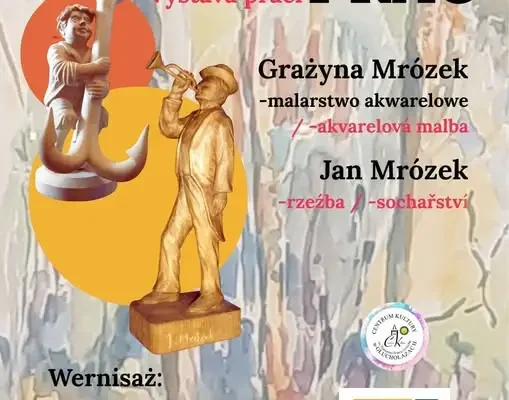 Głuchołazy: wystawa akwareli i rzeźby w Centrum Kultury