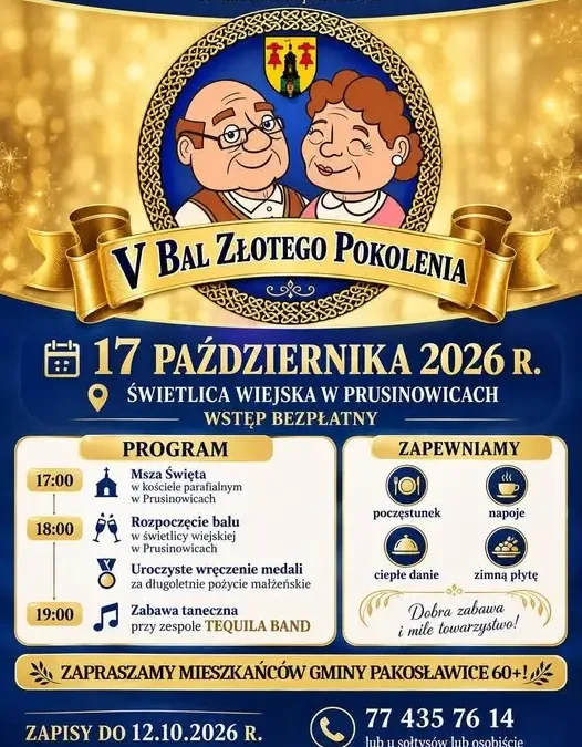 Zabawa taneczna w Prusinowicach – zostały ostatnie miejsca