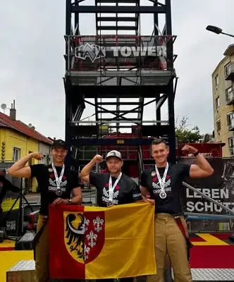 Strażacy z Nysy z medalami na zawodach FireFit w węgierskim Szolnok