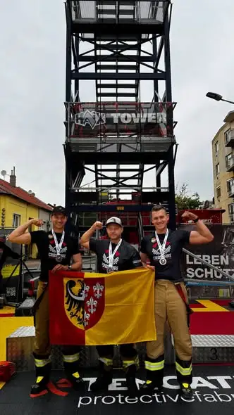 Strażacy z Nysy z medalami na zawodach FireFit w węgierskim Szolnok