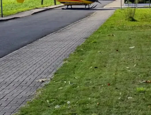Lądowisko dla śmigłowca HEMS w Lambinowicach – akcja strażaków OSP