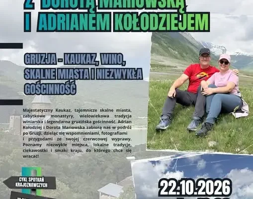 Gruzja oczami podróżników – spotkanie krajoznawcze w Głuchołazach