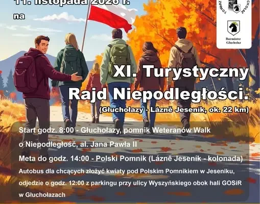 Rajd Niepodległości 2026 – zapisy trwają, start przy pomniku Weteranów