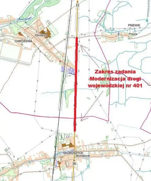 Umowa podpisana: droga wojewódzka 401 Chróścina–Skoroszyce do modernizacji za 4,3 mln zł