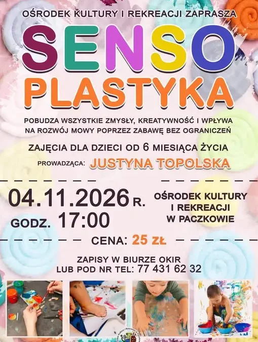 Sensoplastyka w Paczkowie – zajęcia sensoryczne dla dzieci od 6. miesiąca życia