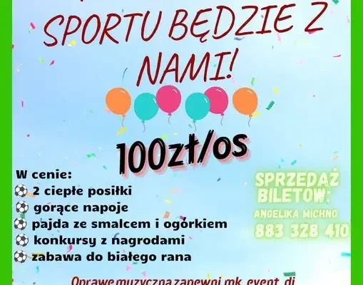 IV Bal Sportowca we Włosieniu – zaproszenie na 28 listopada 2026