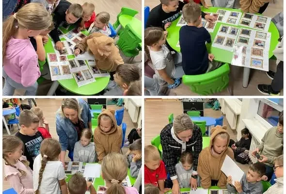 Uczniowie z Nysy tworzą sensoryczny symbol w ramach projektu „Zabawa sztuką”