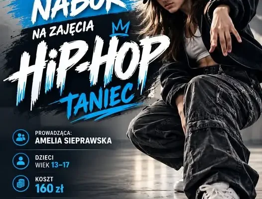 Hip-hop w Otmuchowie: nowe zajęcia taneczne dla młodzieży