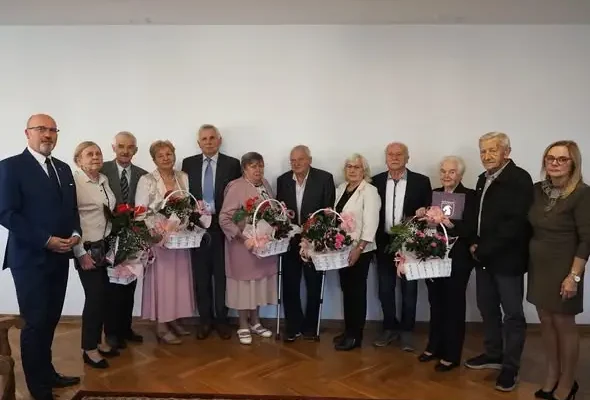 Złote Gody w Głuchołazach – siedem par świętowało jubileusze małżeńskie