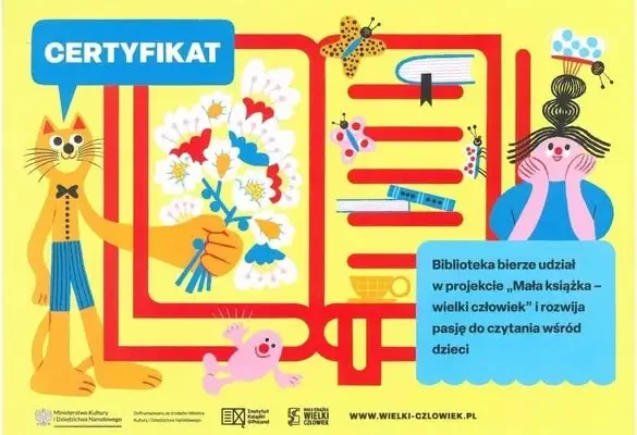 Pakosławice: Mała Książka – Wielki Człowiek. Przedszkolaki dostaną książki
