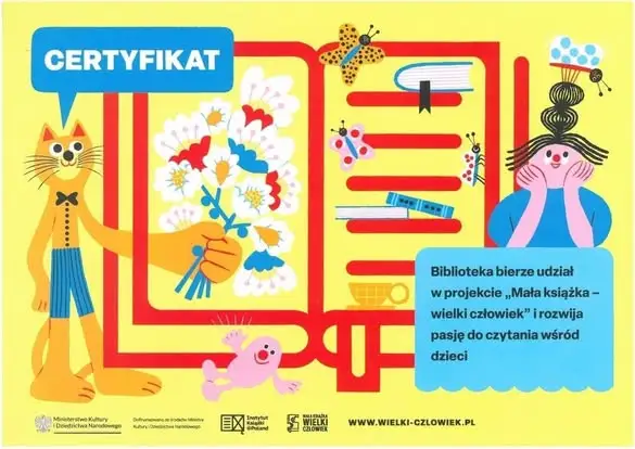 Pakosławice: Mała Książka – Wielki Człowiek. Przedszkolaki dostaną książki