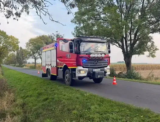 Miejscowe zagrożenie między Bielicami a Okopami – wspólna akcja służb