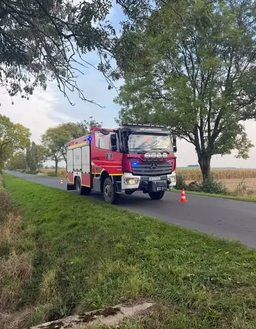 Miejscowe zagrożenie między Bielicami a Okopami – wspólna akcja służb